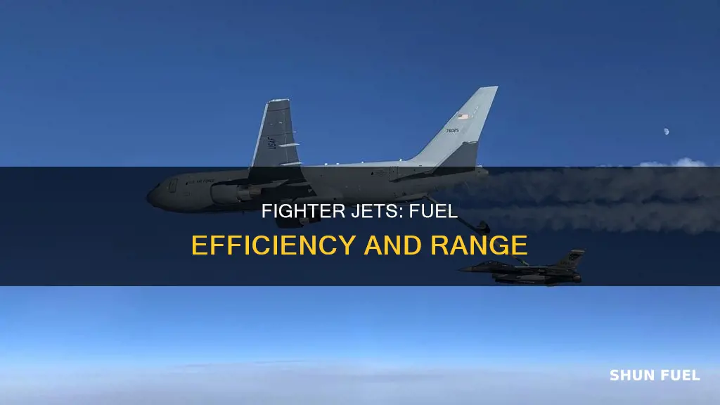 how much fuel fighter aircraft