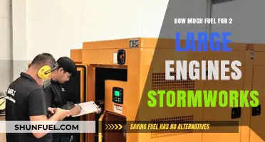 Sizing Fuel Tanks for Large Stormworks Engines