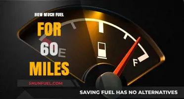Fuel Efficiency: 60 Miles and Fuel Consumption