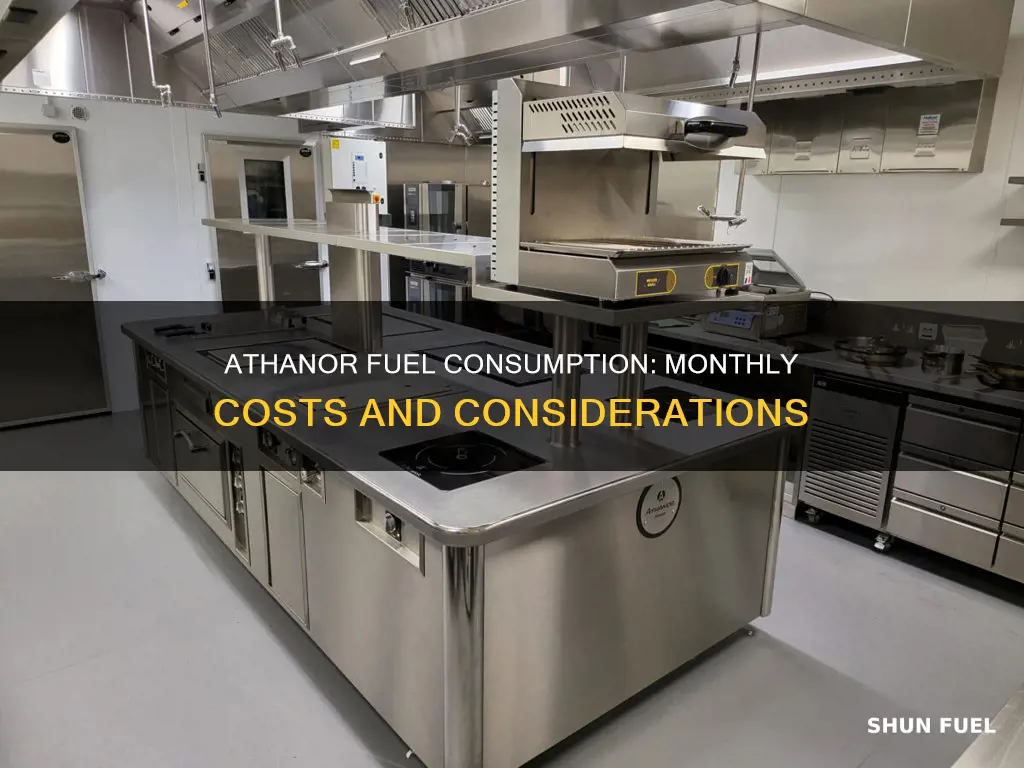 how much fuel for an athanor per month