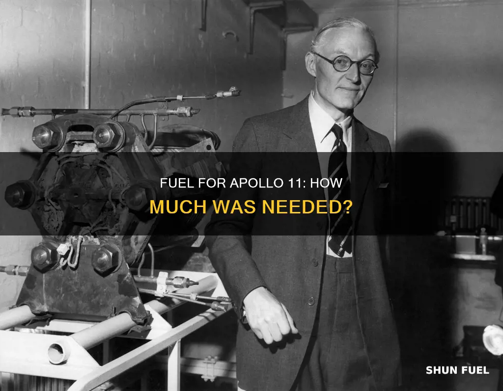 how much fuel for apollo 11