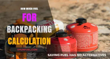 Backpacking Fuel Calculation: How Much to Bring?