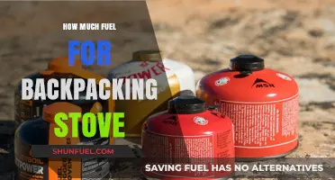 Backpacking Stoves: How Much Fuel is Enough?