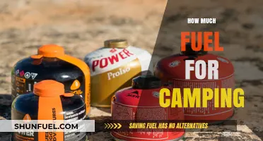 Camping Fuel: How Much Do You Need?