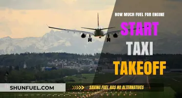 Fuel Consumption: From Engine Start to Takeoff