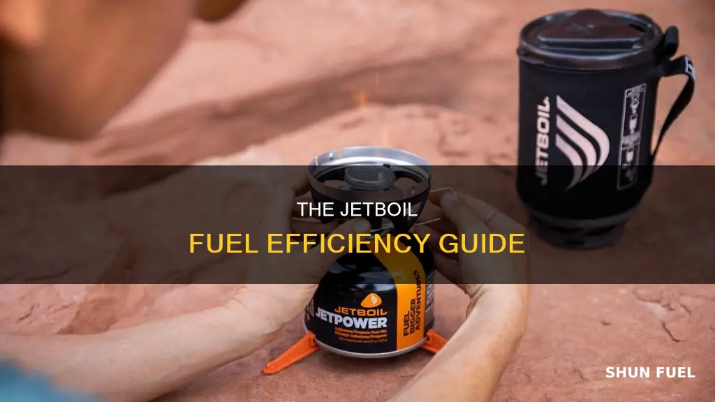 how much fuel for jet boil