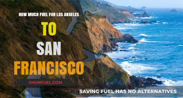 Fuel Consumption for LA to SF Trip