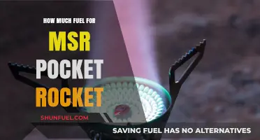MSR Pocket Rocket: Fuel Efficiency and Performance