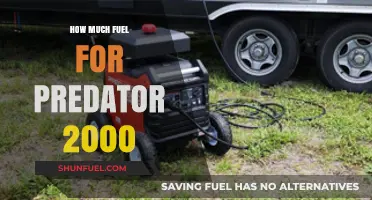 Fuel Efficiency of the Predator 2000: How Much is Needed?