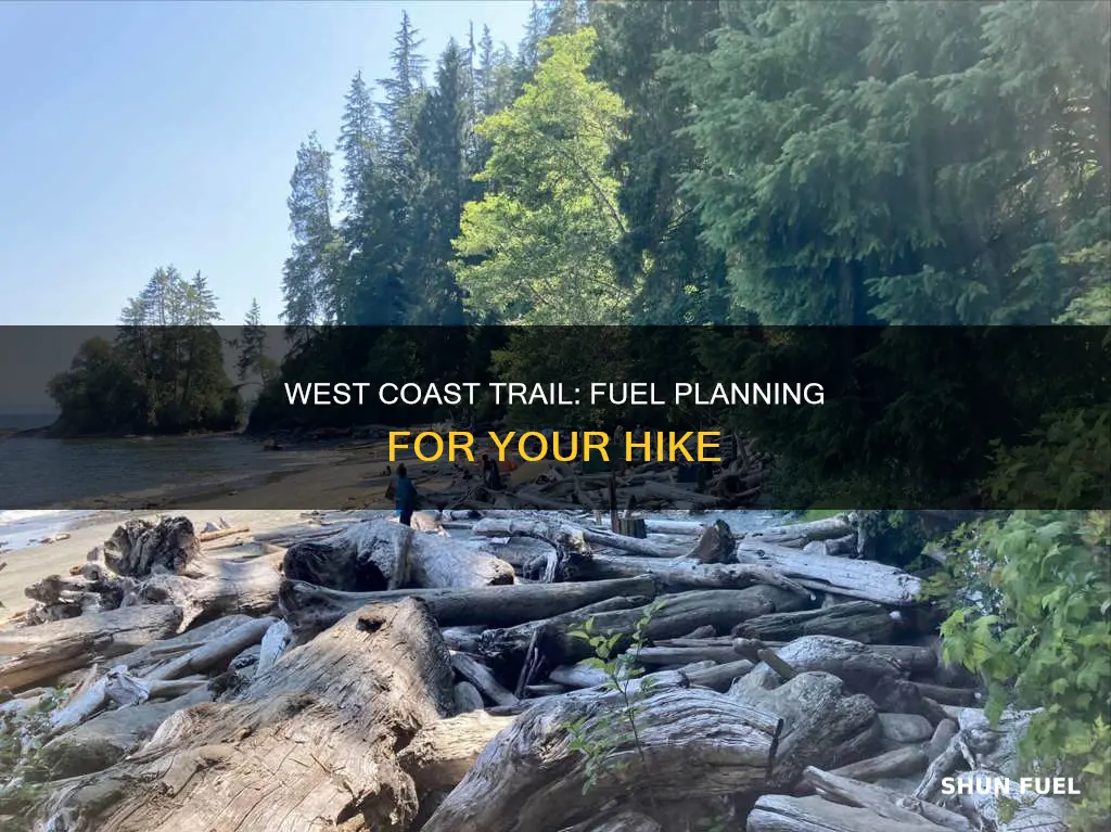 how much fuel for west coast trail