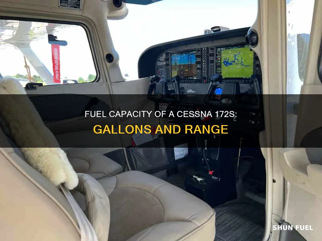 how much fuel gallons does a 172s have