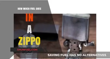 Zippo Fuel Efficiency: How Much Does It Take?