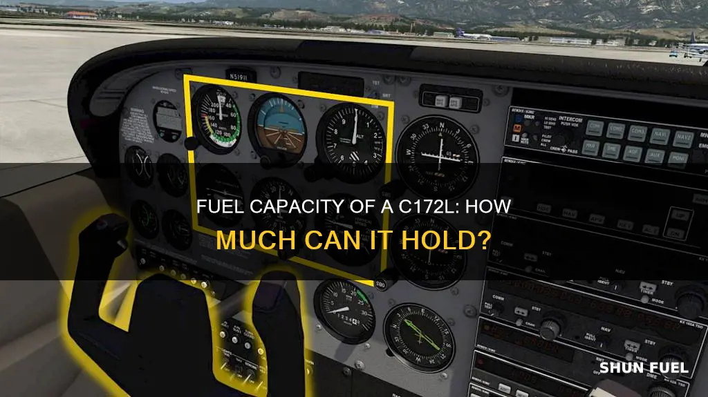 how much fuel in a c172l