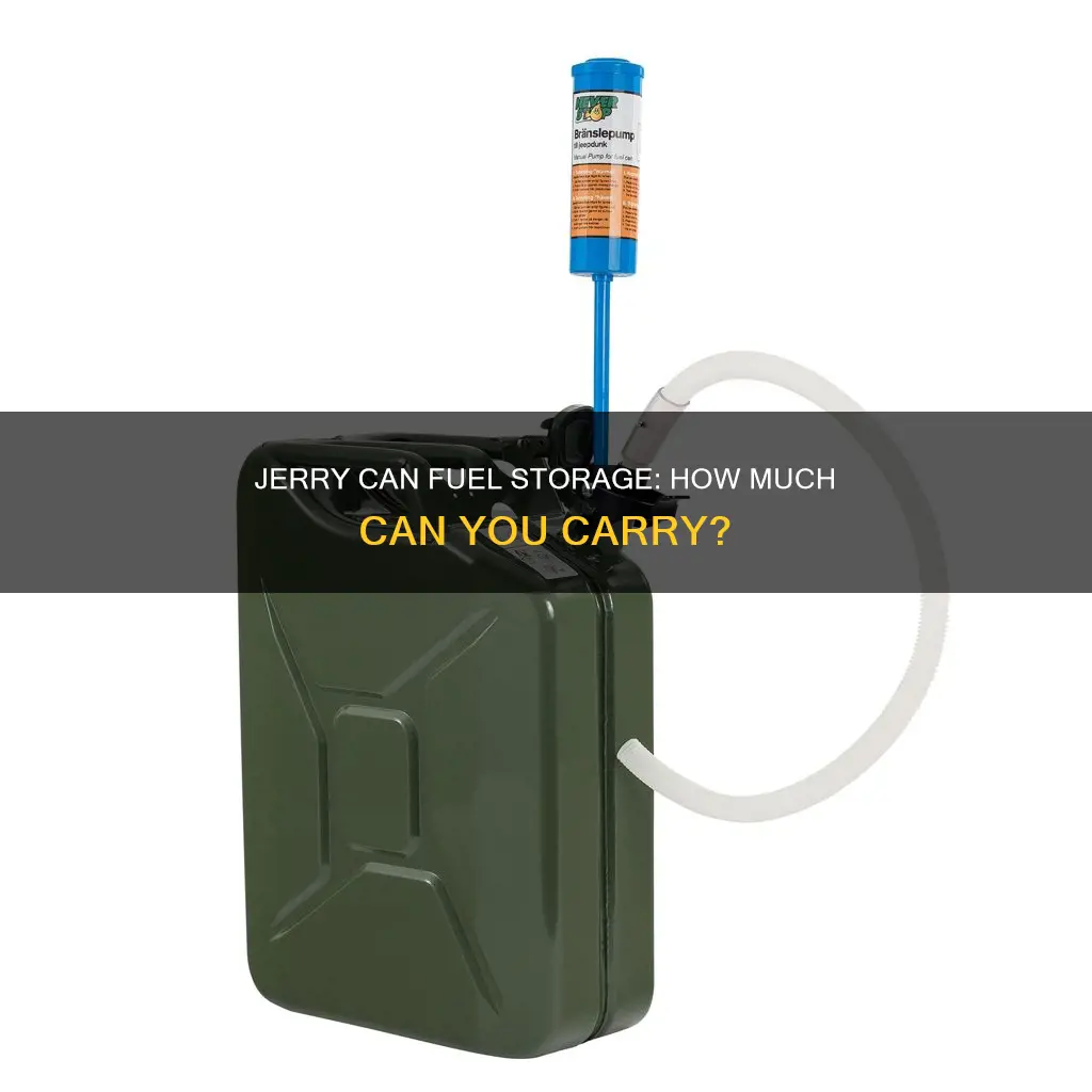 how much fuel in a jerry can
