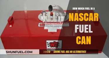 NASCAR Fuel Cans: Capacity and Race Strategy