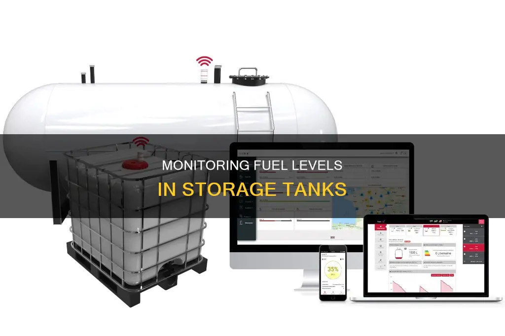 how much fuel in a storage tank