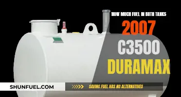 Fuel Tank Capacity of 2007 C3500 Duramax