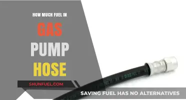Leftover Gas in Hoses: How Much Fuel is There?
