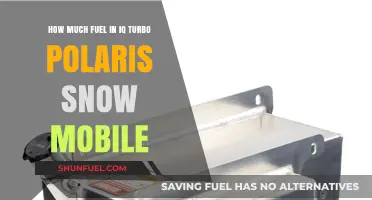 Polaris Snow Mobile: Fuel Capacity and IQ Turbo Performance