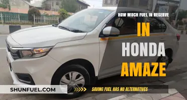 Honda Amaze: Understanding the Fuel Reserve Capacity