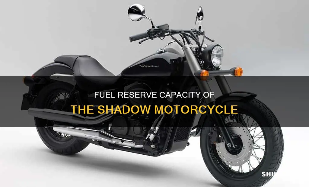 how much fuel in reserve tank shadow