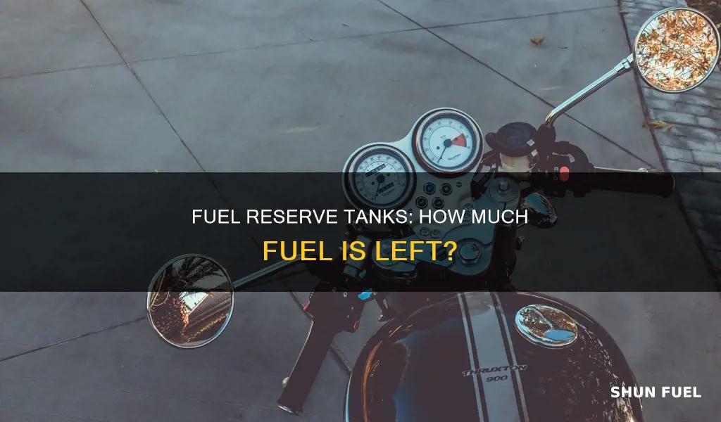 how much fuel in reserve tank