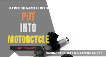 Fuel Injector Cleaning: How Much to Use on Motorcycles?