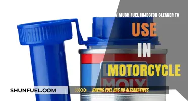 Optimal Fuel Injector Cleaner Dosage for Motorcycle Performance