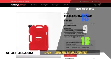 Fuel Efficiency: 9/16 of a Tank Gets You Far