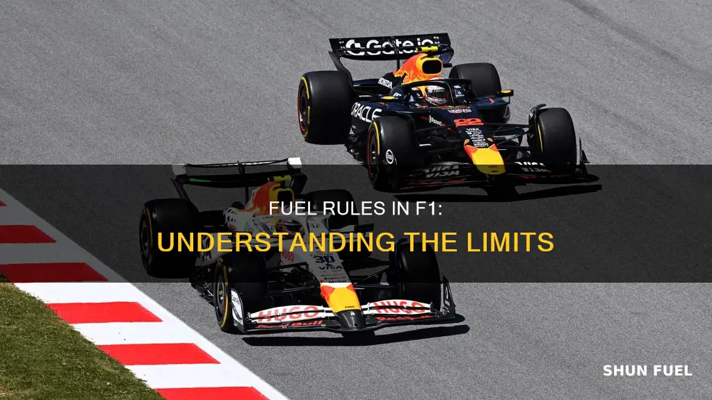 how much fuel is allowed in f1