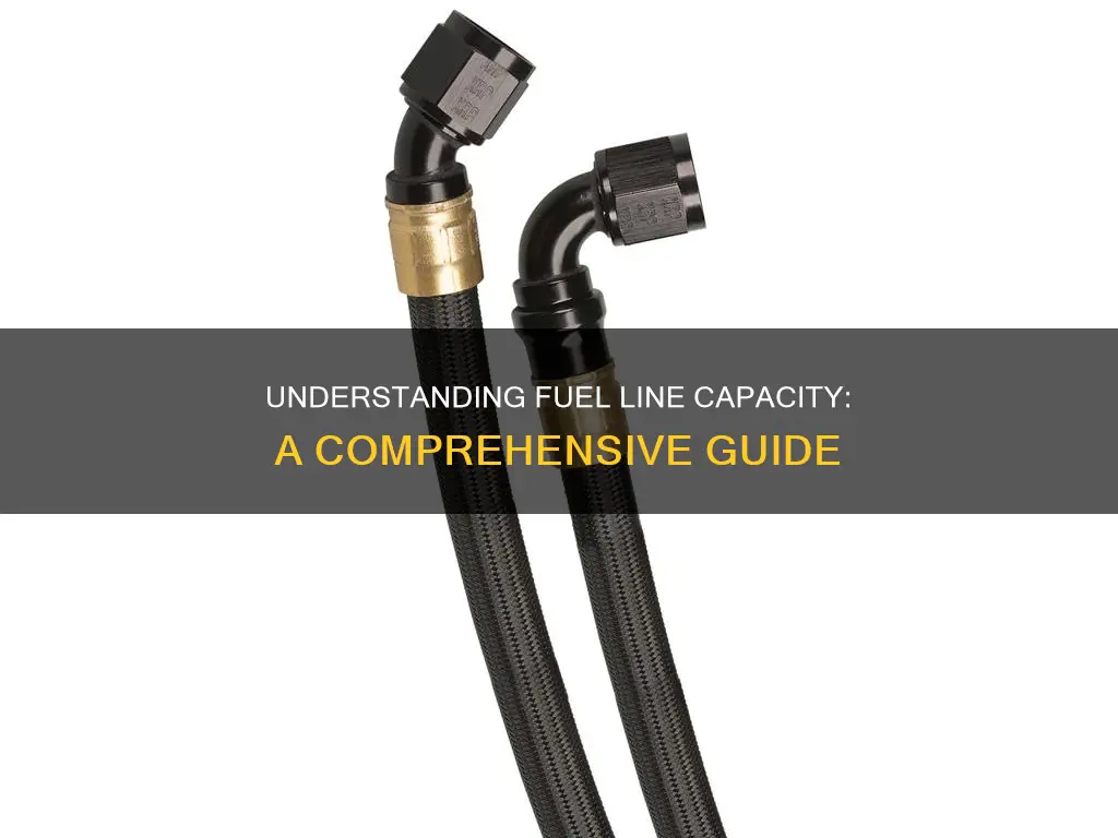 how much fuel is in a fuel line