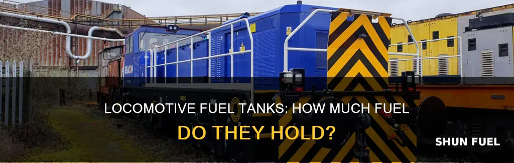 how much fuel is in a locomotive