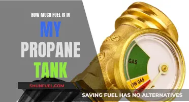 Propane Tank Fuel Levels: How Much is Left?