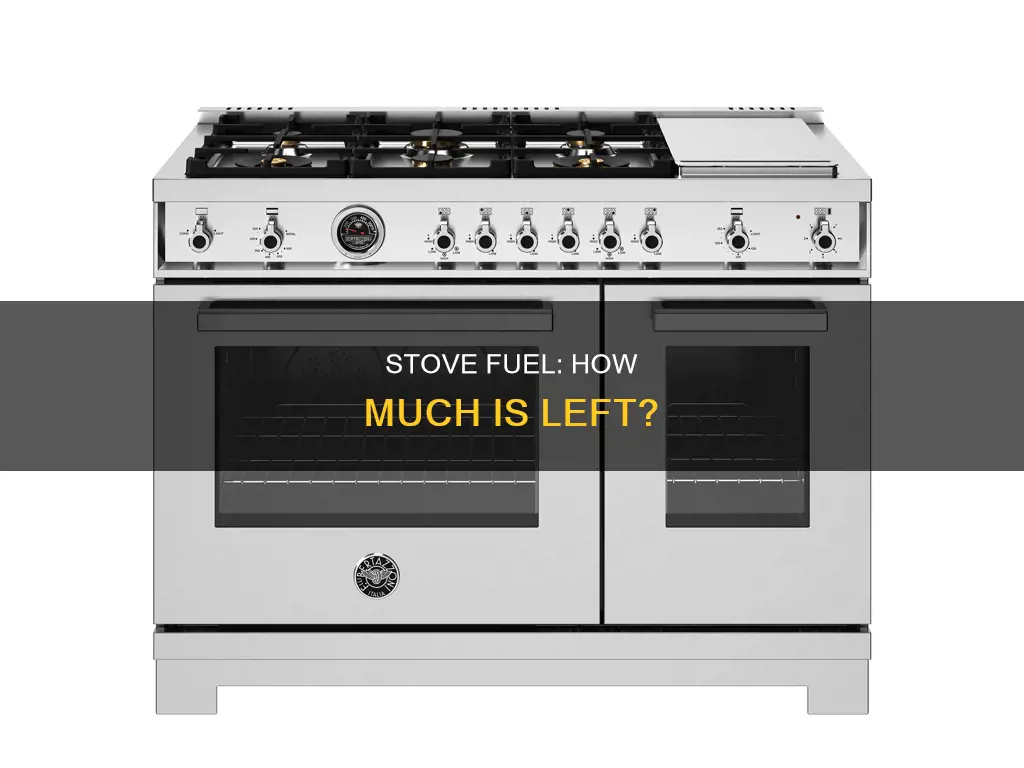how much fuel is in my stove