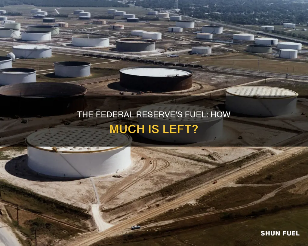 how much fuel is in the federal reserve