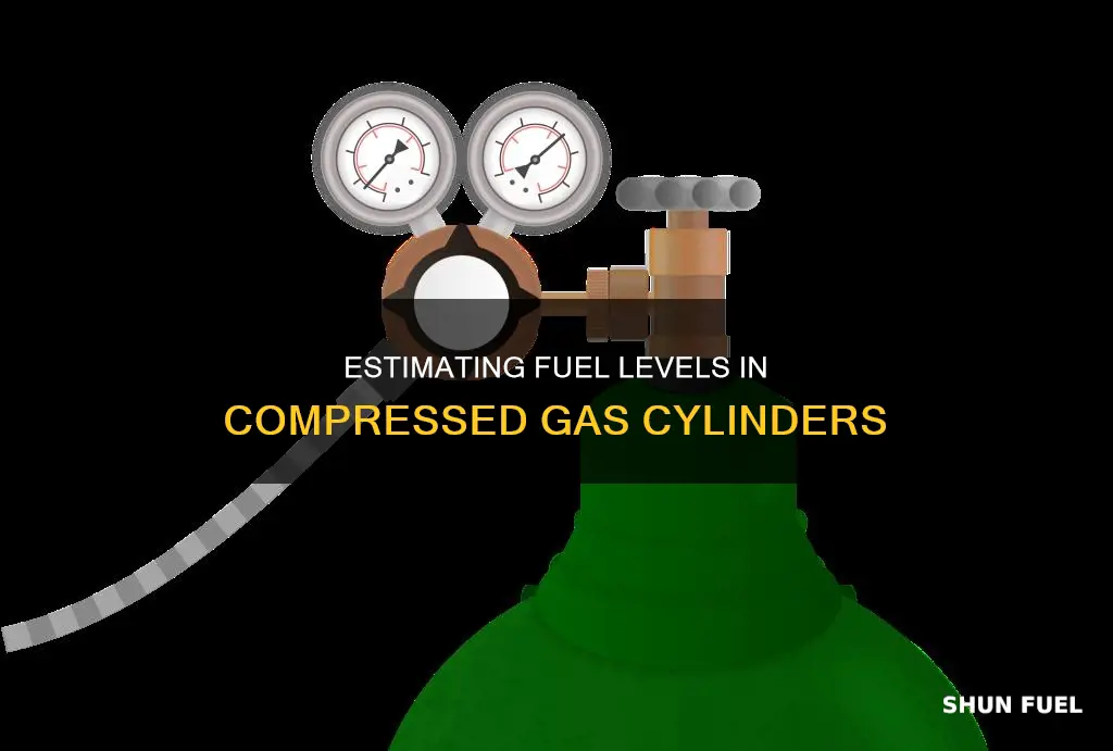 how much fuel is left in compressed cylinder