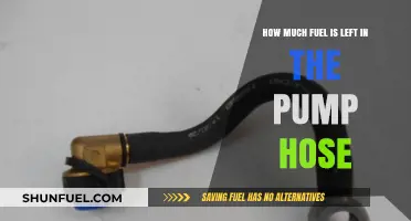 Fuel Pump Hose: How Much Gas is Left?