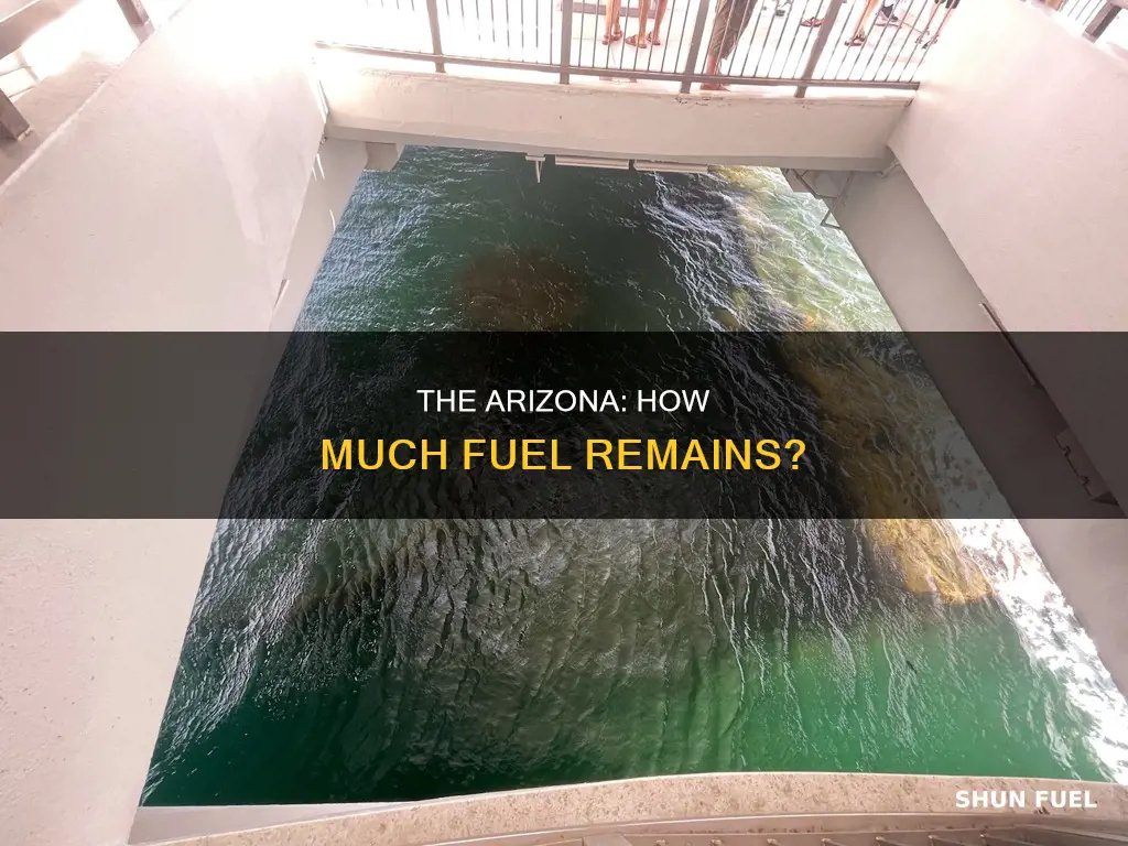 how much fuel is left on the arizona