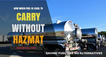Fuel Transportation: Hazmat Limits and Legalities