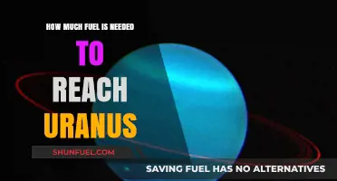 Exploring Uranus: Fuel Requirements and Mission Challenges