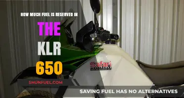 KLR 650: Fuel Reserve Capacity Explored