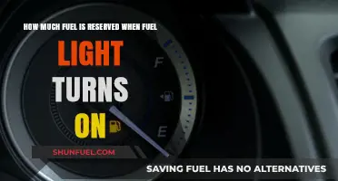 Fuel Light: How Much Gas is Left?