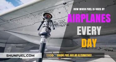 Airplanes' Daily Fuel Consumption: A Global Overview