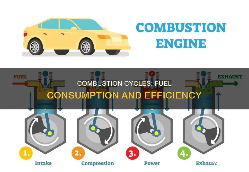 how much fuel is used in one combustion cycle