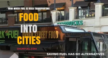 The Carbon Cost of City Food Miles