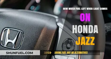 Honda Jazz: Fuel Light Warning Explained