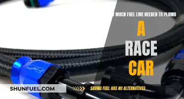 Race Car Fuel Line: How Much Plumbing is Needed?