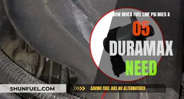 Duramax Fuel Line Pressure: What Your 05 Needs