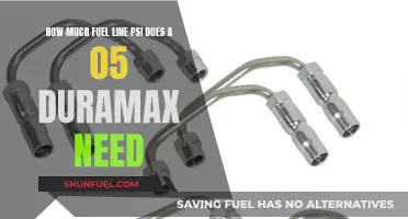 Fuel Line PSI: Maintaining Your '05 Duramax Engine