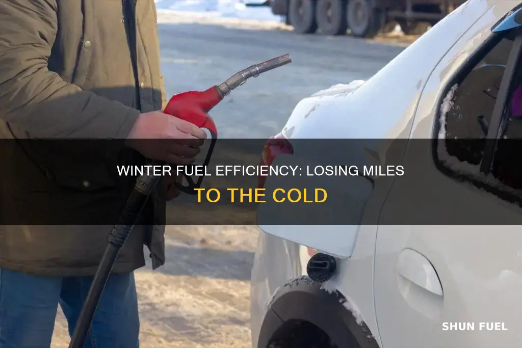 how much fuel milage will you loose from winter fuel